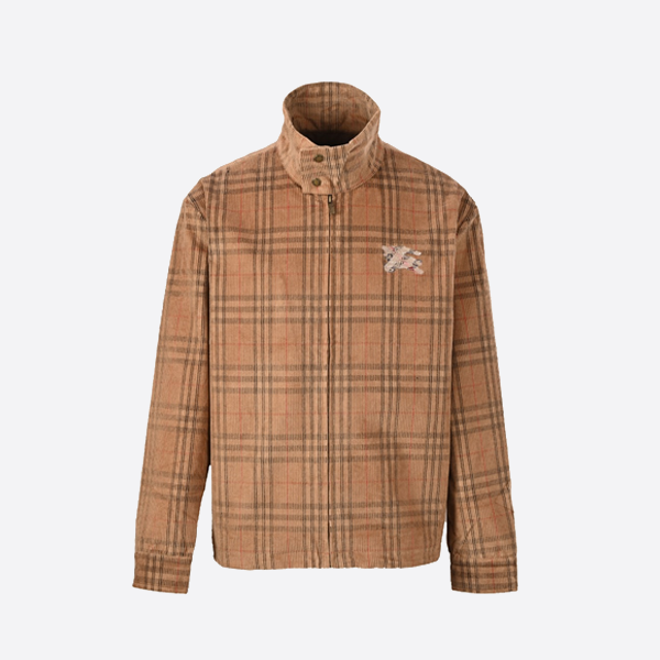 バーバリー コーデュロイ チェック ジャケット