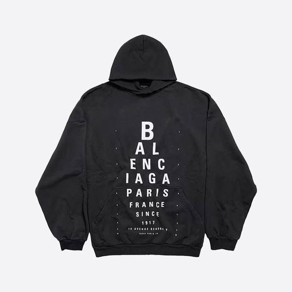 バレンシアガ ビジョンチャート フーディー