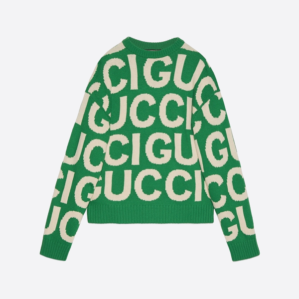グッチのインレイウールセーター