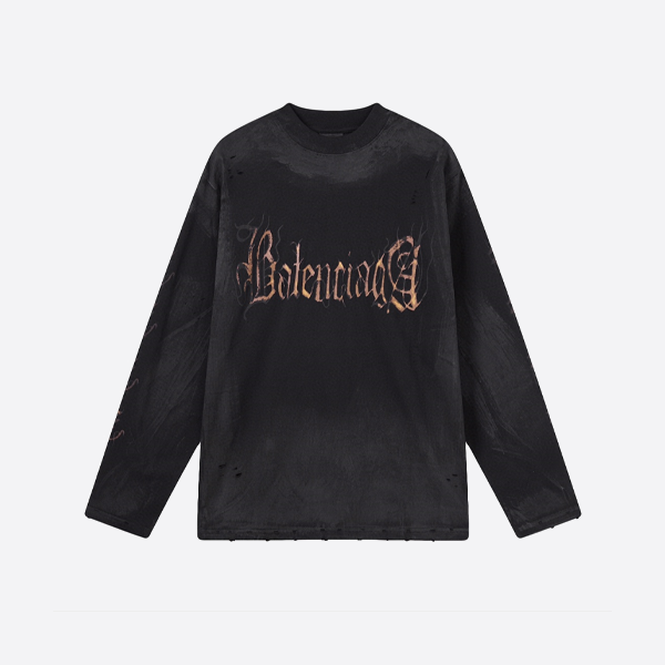 バレンシアガ サンスクリット マッドダイ ロングスリーブ