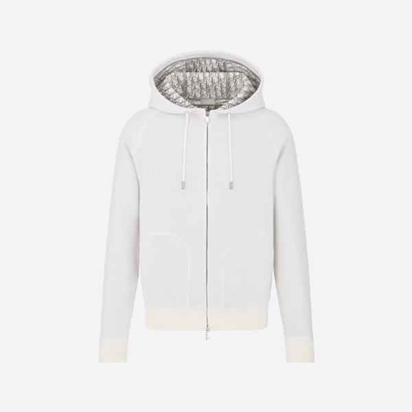 ディオール ジャカードニット ジップアップ ジャケット