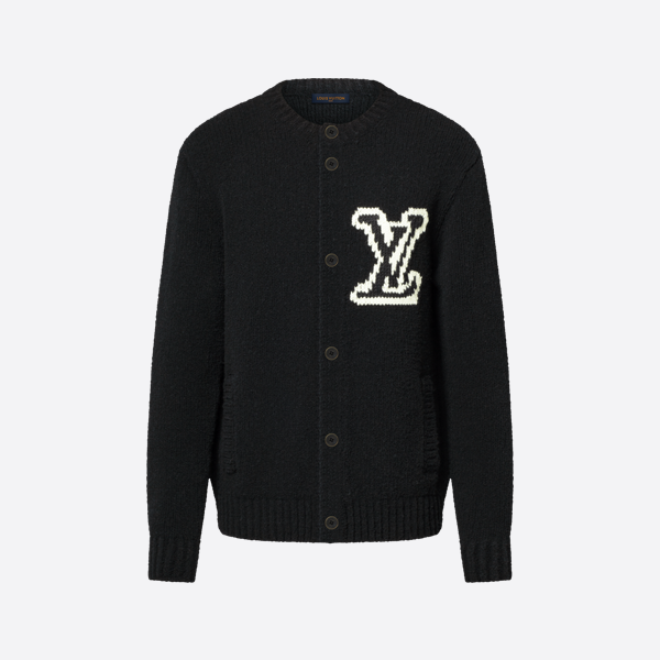 ルイ・ヴィトン ジャカードオーバーサイズロゴカーディガンセーター
