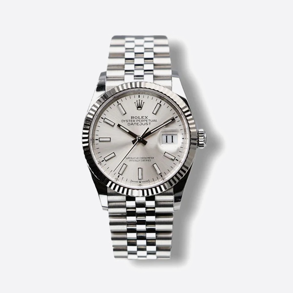 ロレックス デイトジャスト 36mm 126234 オイスタースチール ジュビリー シルバーダイヤル