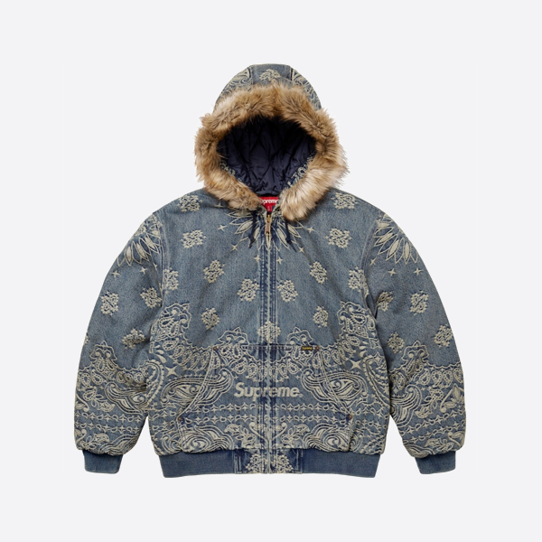 シュプリーム ペイズリー コットン ジャケット