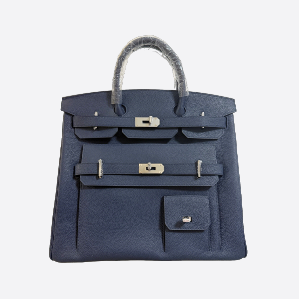エルメス トラベルバッグ 40cm ロイヤルブルー