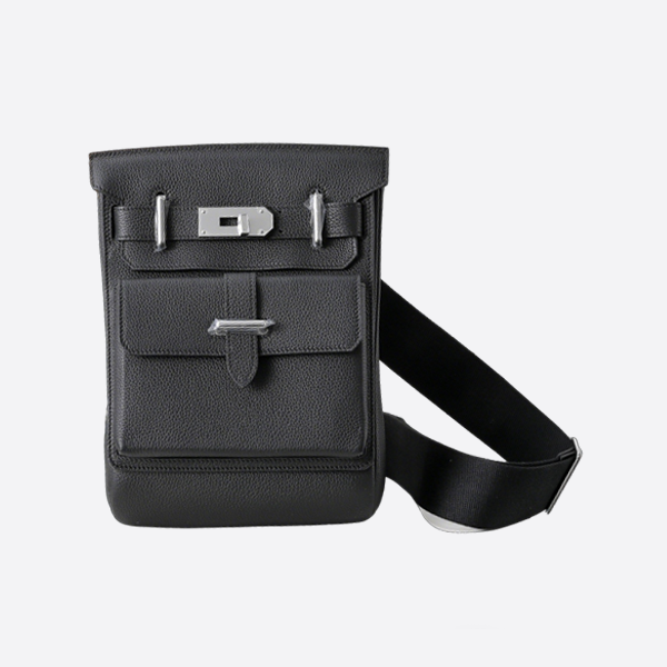 エルメス チェストバッグ 21cm、ブラック