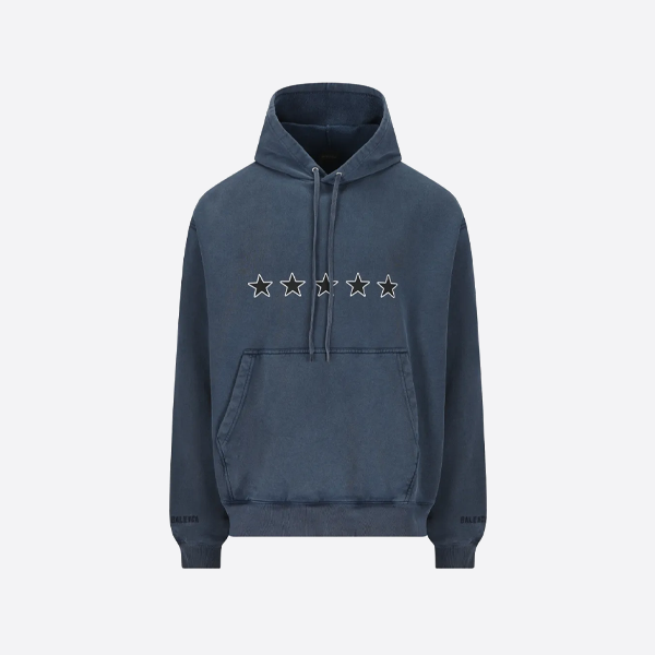 バレンシアガ レトロ ブルースター シグネチャー パーカー