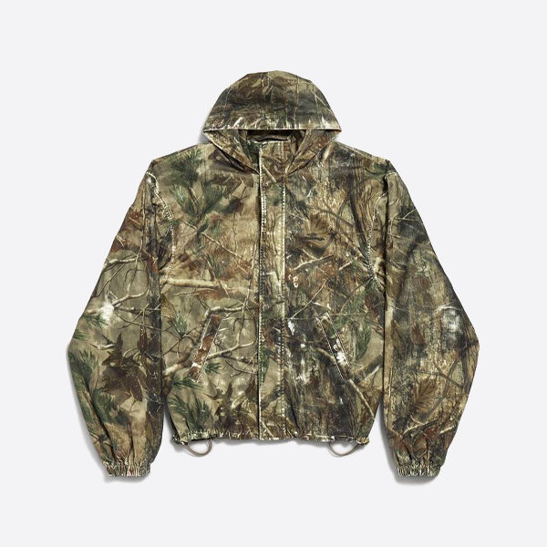 バレンシアガのスウェットシャツカーディガン