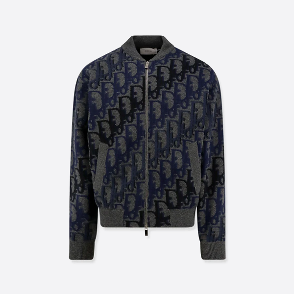 ディオール ジャカード カーディガン - グレー