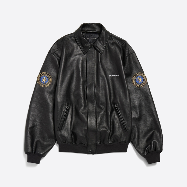 バレンシアガのジャカードタートルネックセーター