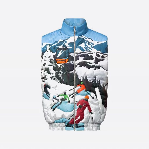 ルイ・ヴィトン スキープリント コットンベスト