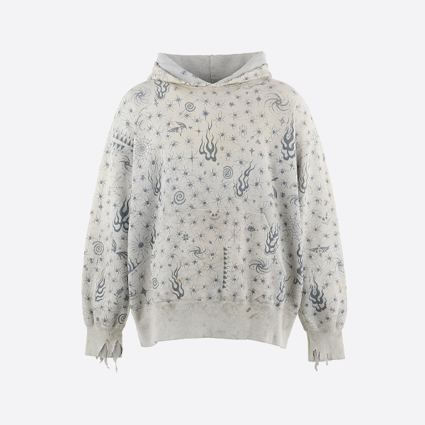 セントマイケル オールオーバープリント パーカー