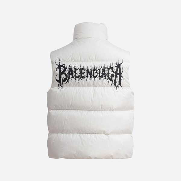 バレンシアガ フレイムアウトライン ダウンベスト