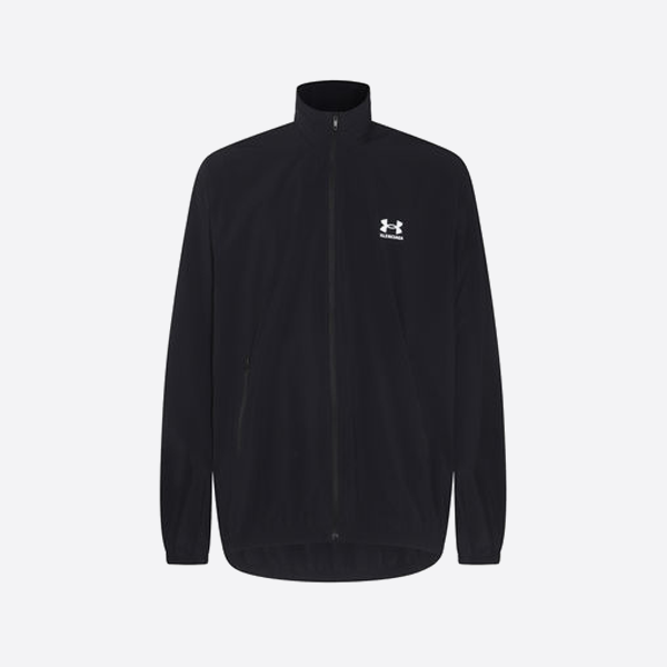 バレンシアガ ストレッチナイロン フード付きジャケット