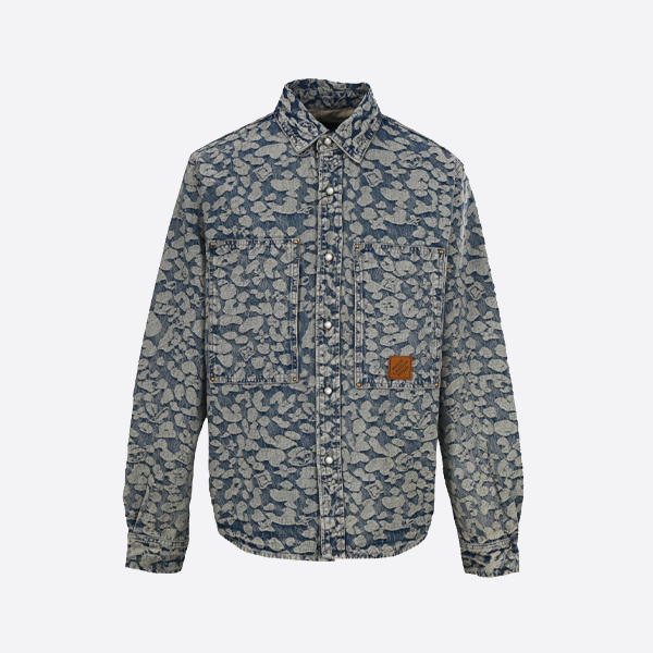 ルイ・ヴィトンとのコラボレーションによる盆栽デニムワークウェアジャケット