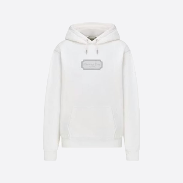 ディオール エンブロイダリー シルバー ラベル フーディ