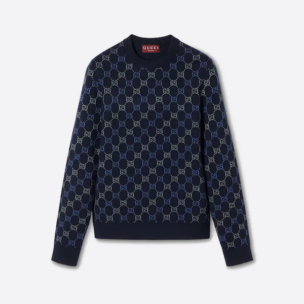 グッチのダブルウールニットセーター