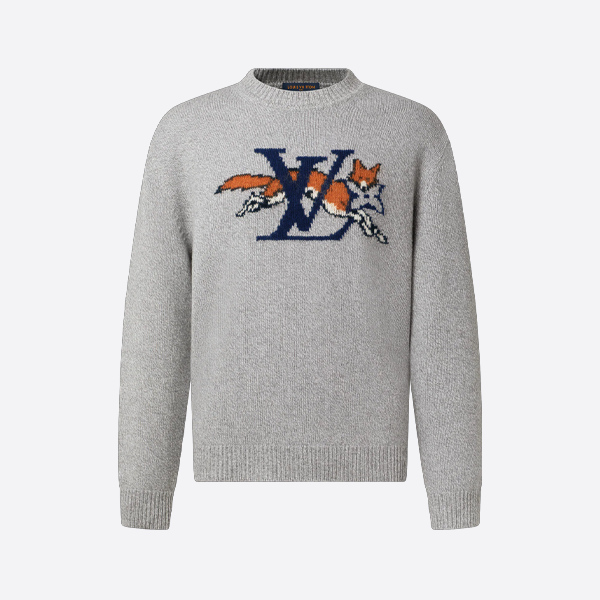 ルイ・ヴィトンのウールクルーネックセーター