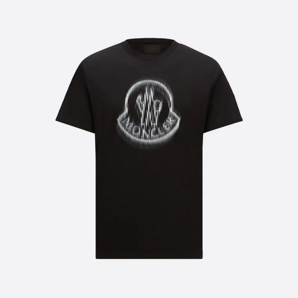 モンクレール ブラースリーブ Tシャツ（ブラック）