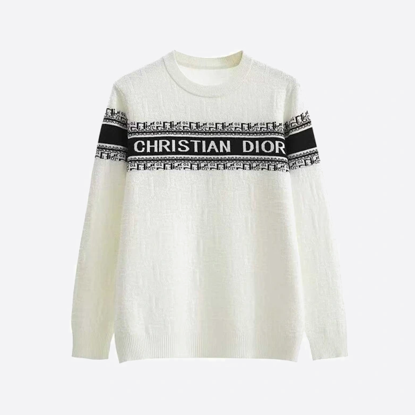 ディオール ジャカード クルーネック セーター