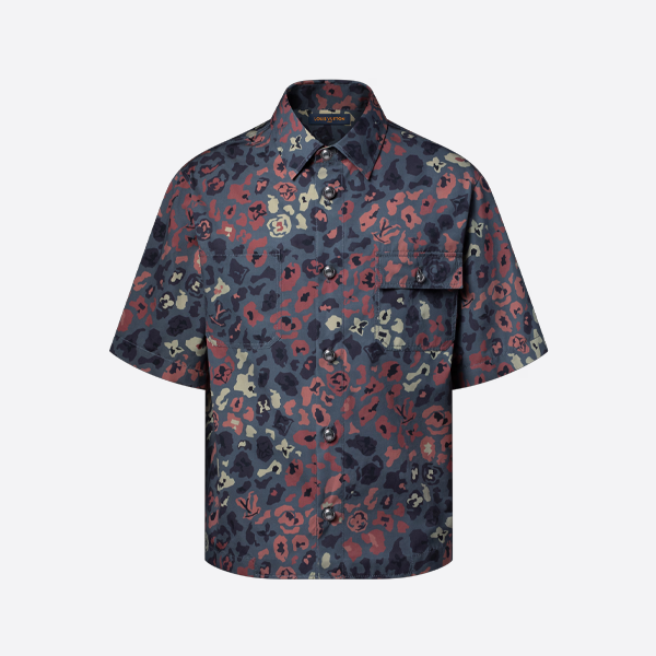 ルイ・ヴィトン NIGO コラボレーション プリント 半袖シャツ