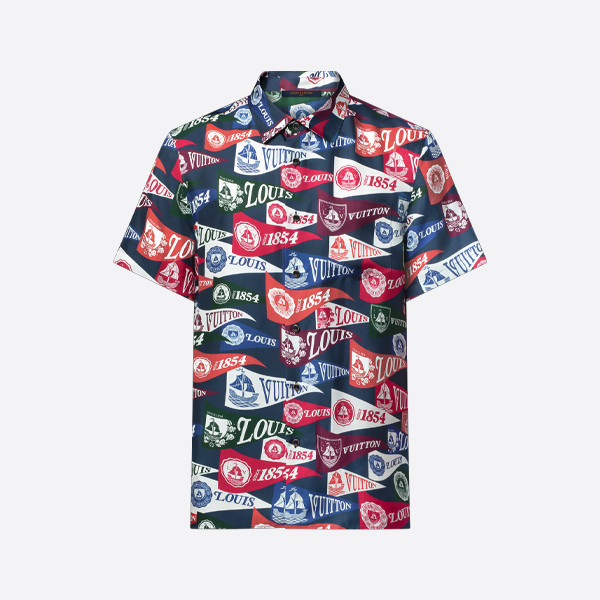 ルイ・ヴィトン カプセルコレクション オールオーバープリント 半袖シャツ