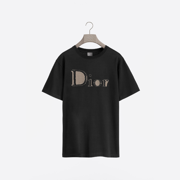 ディオール エンブロイダリー レター 半袖 Tシャツ