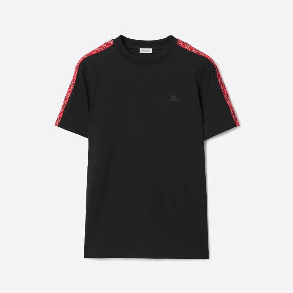 バーバリー レッドリボンチェック 半袖Tシャツ