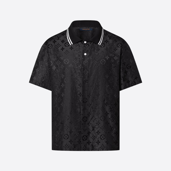 ルイ・ヴィトン モノグラムジャカード スーツ 半袖シャツ