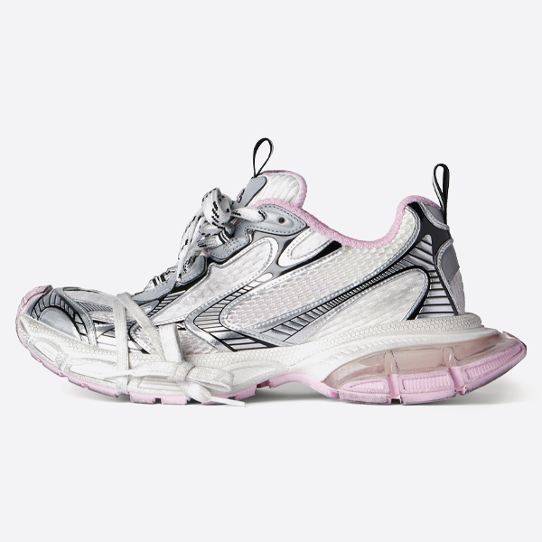 バレンシアガ ラウンドトゥ プラットフォーム レースアップ チャンキースニーカー 734731W3XGC9510