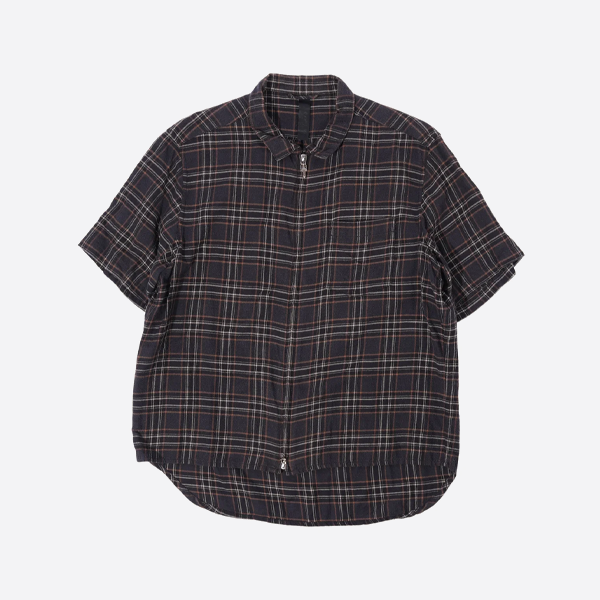 クロムハーツのチェック柄半袖シャツ