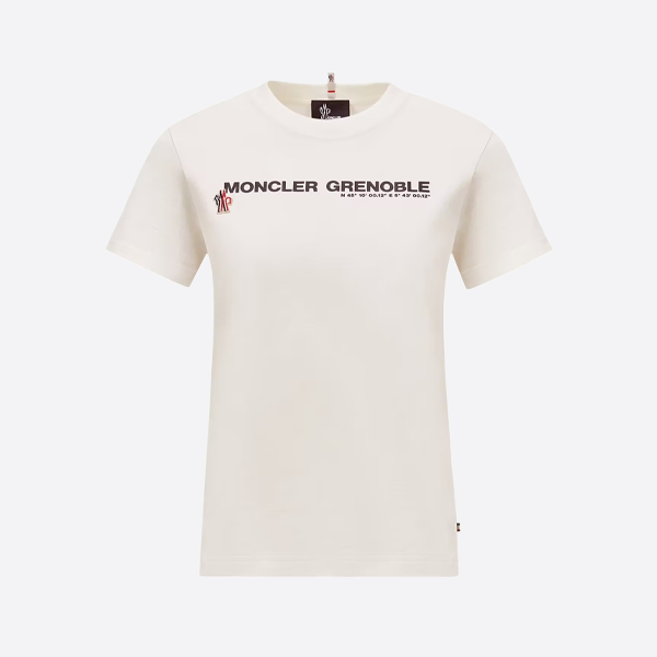 モンクレール コーディネート レタープリント 半袖Tシャツ