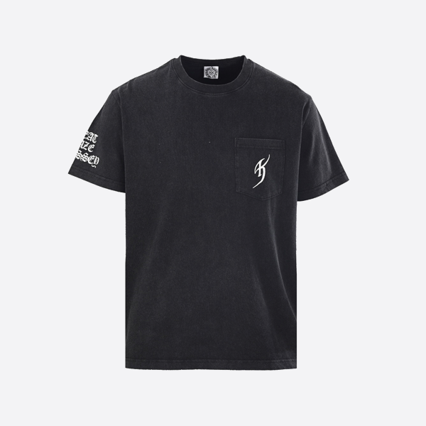 クロムハーツ 室京介 クロスプリント 半袖Tシャツ