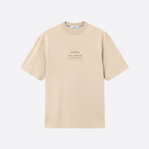 ストーンアイランド プリント半袖Tシャツ
