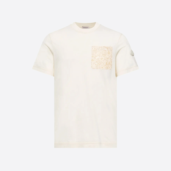 モンクレール ペイズリー柄 半袖Tシャツ