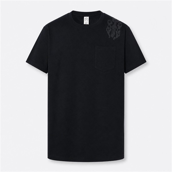 クロムハーツ ブラック ダガープリント Tシャツ ブラック