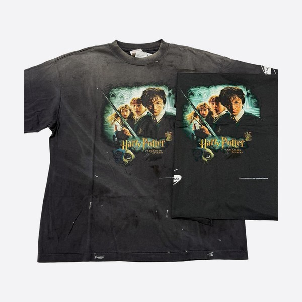 セント マイケル ハリー・ポッター HP_SS Tシャツ Chamber of Scrt ブラック