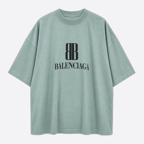 バレンシアガ BBロゴTシャツ ミント