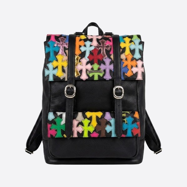 クロムハーツ マルチカラー クロス Patch Buckle バックパック トート