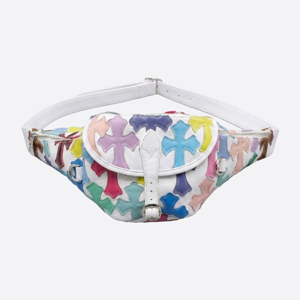 クロムハーツ Pastel マルチカラー クロス Waist バッグ