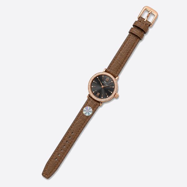 アイダブリューシー ポートフィノ ダイヤモンド ウォッチ ブラウンレザー 34mm