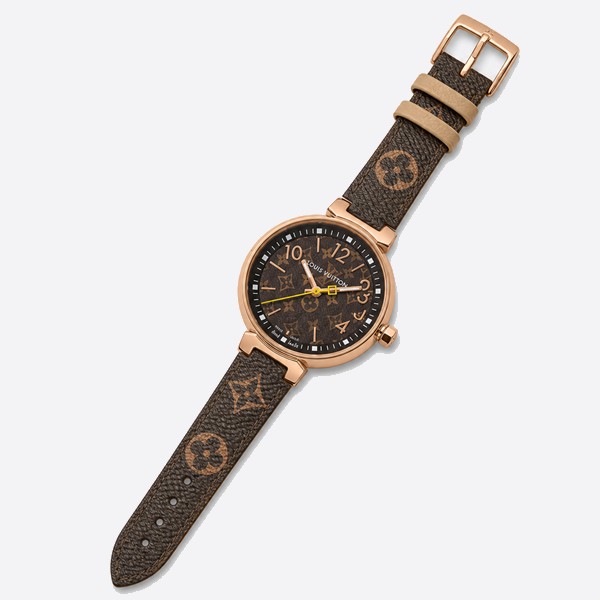 ルイ ヴィトン Monogram ウォッチ ブラウン ストラップ
