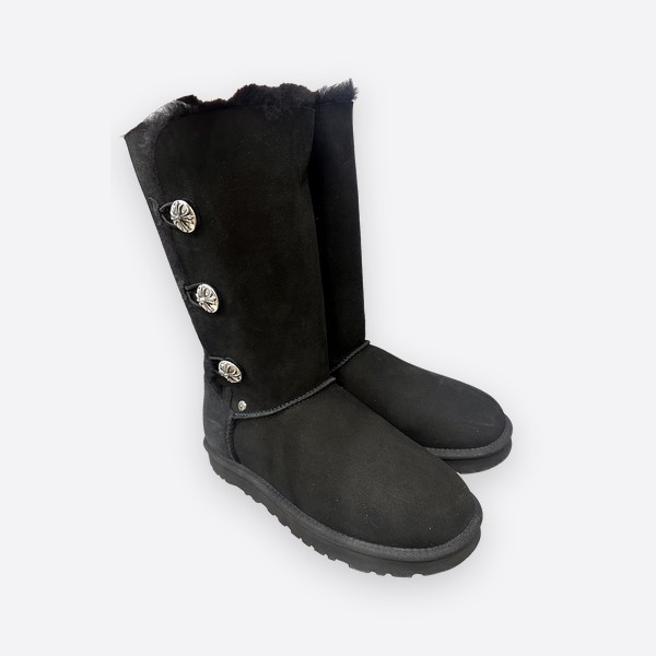 クロムハーツ x UGG High Snow ブーツ ブラック