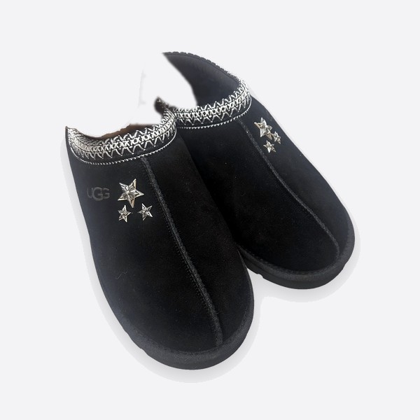 クロムハーツ x UGG スライド ブラック