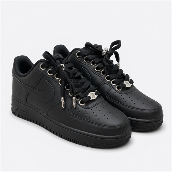 クロムハーツ x ナイキ Air Force 1 スニーカー ブラック