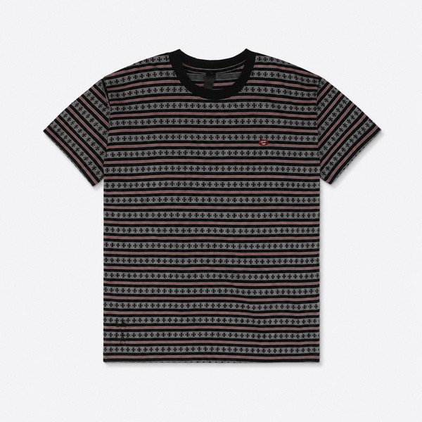 クロムハーツ オールオーバークロス ウーブンTシャツ ブラック