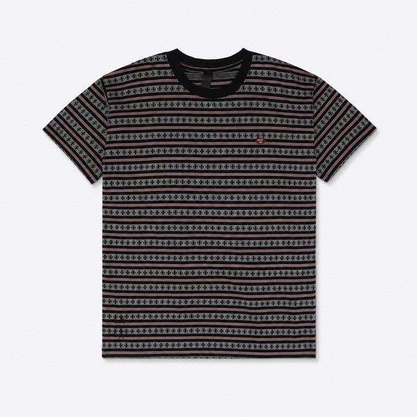 クロムハーツ オールオーバークロス ウーブンTシャツ ブラック