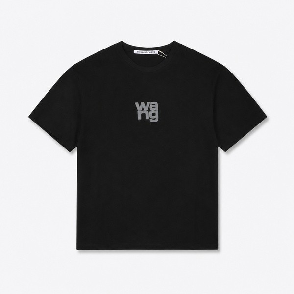 アレキサンダー ワン レイヤード WANGロゴTシャツ ブラック