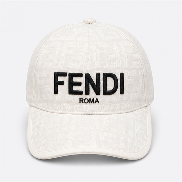 フェンディ FFモノグラム ベースボールキャップ ニュートラル