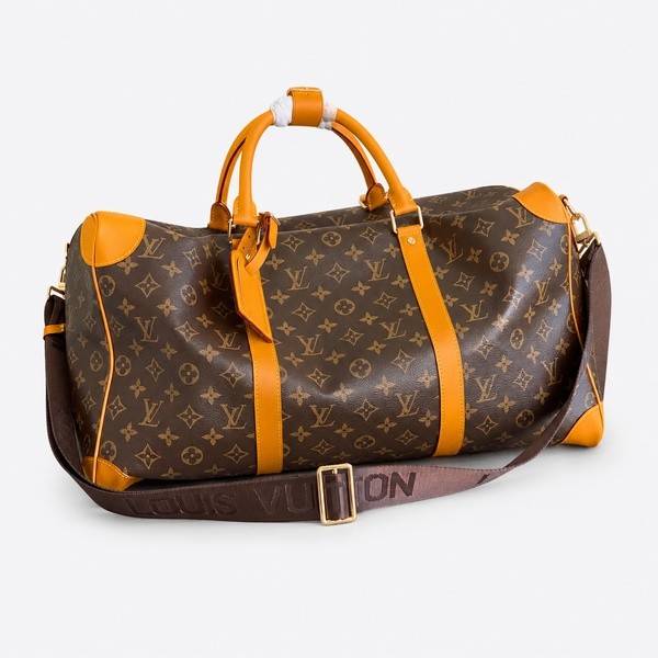 ルイ・ヴィトン Keepall Bandouliere 50 モノグラム イエロートリム M41416